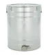 Abfüllfass / Reifefass aus Edelstahl 200 Liter / 280 Kilo